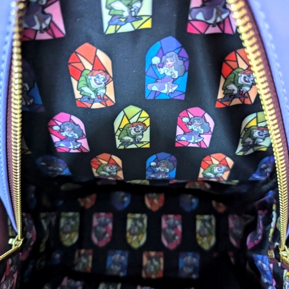 LOUNGEFLY x DISNEY | The Hunchback of Notre Dame Backpack 🎒, RARE Collectible - Picture 14 of 15